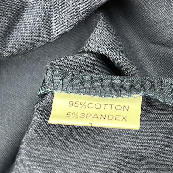 Sucrefas Blue Hi-Lo Dress with Lace Neckline - Picture 9 of 11